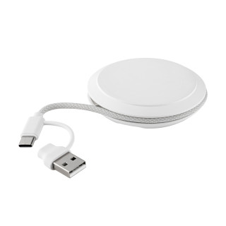 Metmaxx® Magnetischer Wireless Charger "BusinessFlexCharger", weiß