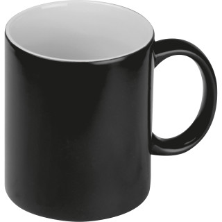 Sublimationstasse mit Effekt, 300ml JACOPO, schwarz