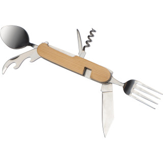 Campingbesteck, beige