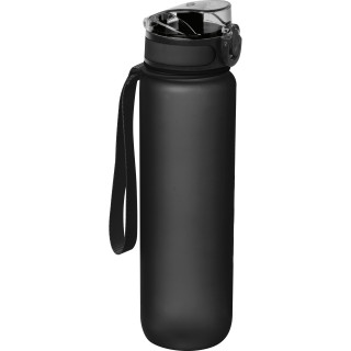 Tritan Trinkflasche, schwarz