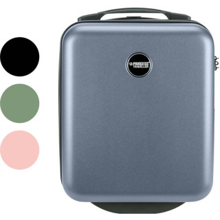 Trolley Princess Traveller PT-01 small underseater, matte Ausführung, 21 l, blau
