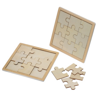Puzzle Holz, beige