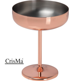 CrisMa Stilbecher mit Kupfer, 300ml EUGENIA, kupfer