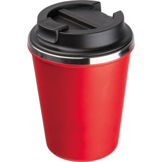 Edelstahltrinkbecher 350ml, rot