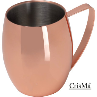 CrisMa Edelstahlbecher, 400ml WALDEMAR, kupfer