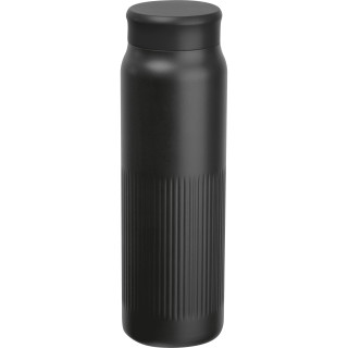 Vakuum Edelstahlflasche 700ml TAZIO, schwarz