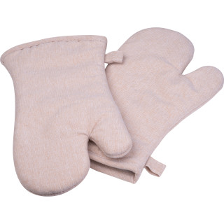 2er Set Ofenhandschuhe LEONOR, beige