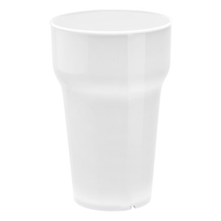 Becher, stapelbar, weiß