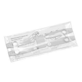Reifenkennzeichnungs-Set, weiß