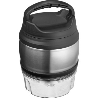 Lunch Box mit Tragehenkel, 600ml GIOIA, grau