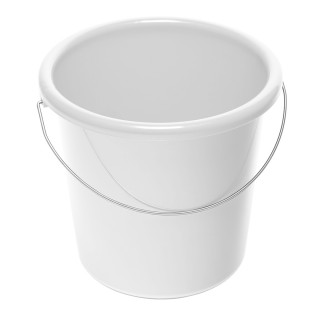 Eimer 10l, weiß