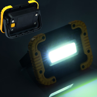 COB Baulampe CLAIRE, gelb