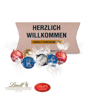 Kissenverpackung "Creative", Lindt Lindor Pralinés