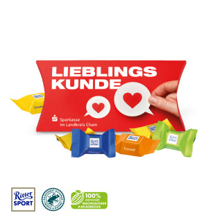 Kissenverpackung "Creative", Ritter SPORT Schokowürfel