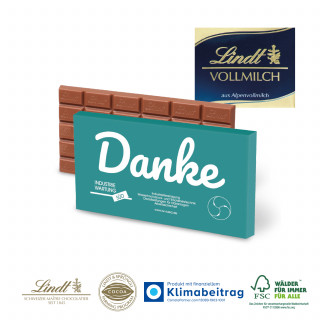 PREMIUM SCHOKOLADE VON LINDT - 1 Schokoladentafel von Lindt (100 g)