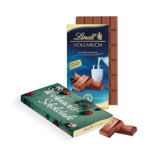 Premium Lindt Schokolade - Weihnachten