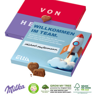 Milka Pralinés „Von Herzen”