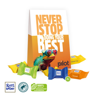 Werbetasche, Ritter SPORT Schokowürfel