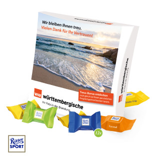 Präsentbox, Ritter SPORT Schokowürfel, 96 g