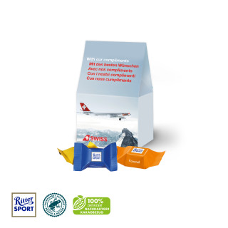 Werbepräsent "Selection Mini", Ritter SPORT Schokowürfel