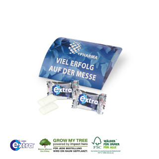 Werbebriefchen „Fresh” 2 Wrigley's Extra Professional White Kaugummi