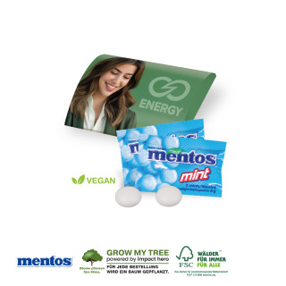 Werbebriefchen mit Mentos Mint