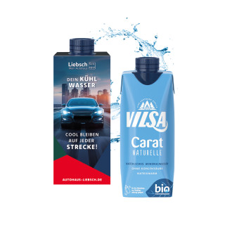 Werbewasser, naturelle