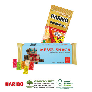Werbeschuber mit Haribo Goldbären