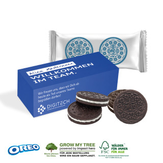Werbebox mit Oreo Schokokeksen