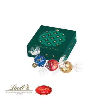 Lindor 4er in Werbekartonage - Weihnachten