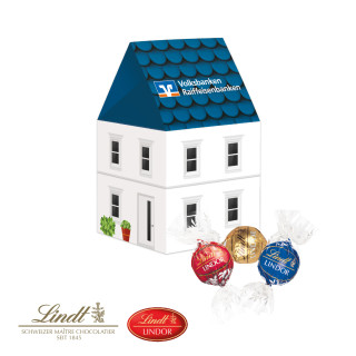 3D Präsent "Haus", Lindt Lindor Pralinés