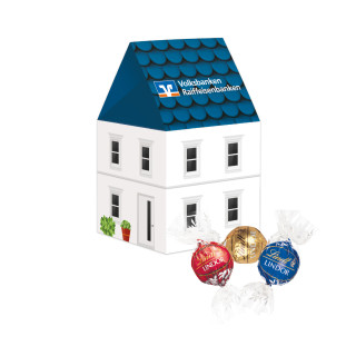 3D Präsent "Haus", Lindt Lindor Pralinés