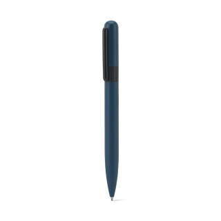 ELSIE ROUND. Kugelschreiber aus Metall (60% recycelt) mit abgerundetem Design, blau