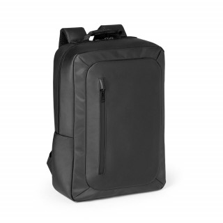 OSASCO. Wasserdichter Laptop-Rucksack 15.6'' aus 600D-Polyester, schwarz