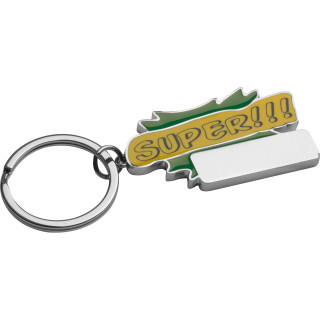 Schlüsselanhänger Super!!!, grün