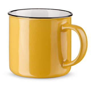VERNON. Tasse aus Keramik 360 mL, gelb