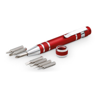 TOOLPEN. Werkzeug aus Metall, rot