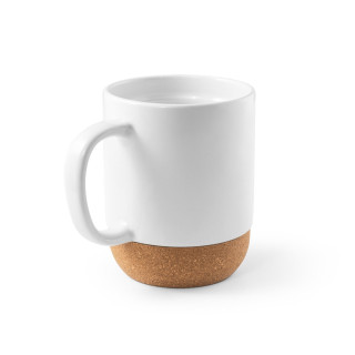 RORY SUB. Keramikbecher mit Sublimationsbeschichtung 390 ml, weiß