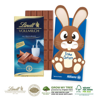 Lindt Schokoladentafel „Osterhase”