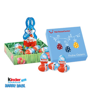 Osternest, Kinder Schokolade®-Eier und „Harry Hase“