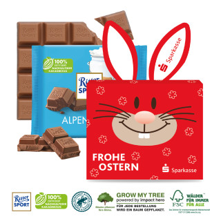 Ritter Sport Schokoladentafel „Osterhase”