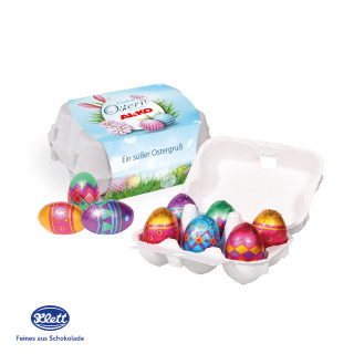 Präsent, Klett Schokoladen-Eier 6er