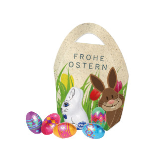 Premium Osterei, Klett Schokoladen-Eier und Osterhase