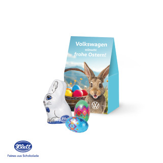 Osterpräsent "Selection Mini", Klett Schokoladen-Eier und Osterhase