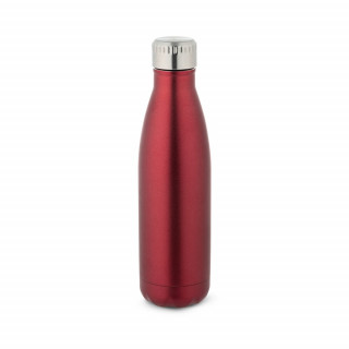 SHOW SATIN. Trinkflasche aus Edelstahl 540ml, rot