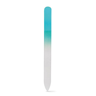 RASPERA. Glas-Nagelfeile, hellblau