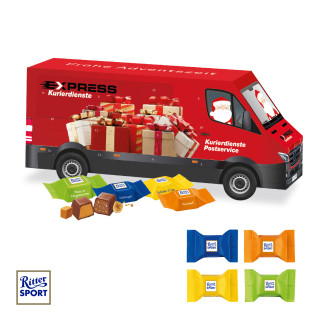 3D-Adventskalender "Transporter", Ritter SPORT Schokowürfel