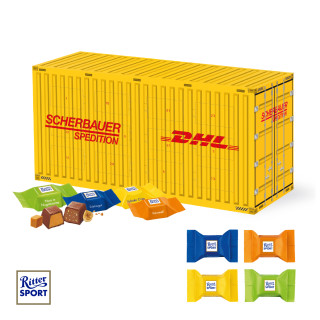 3D-Adventskalender "Container", Ritter SPORT Schokowürfel