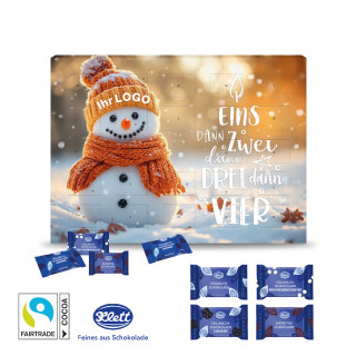 Wand-Adventskalender, Klett Fairtrade® Schokolade