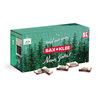 3D Adventskalender "Container" mit Sarotti Fairtrade®